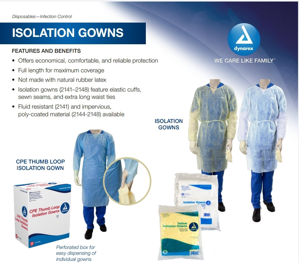 Isolation Gown - ALWEQAYA for Specialized Pharmaceutical Industries